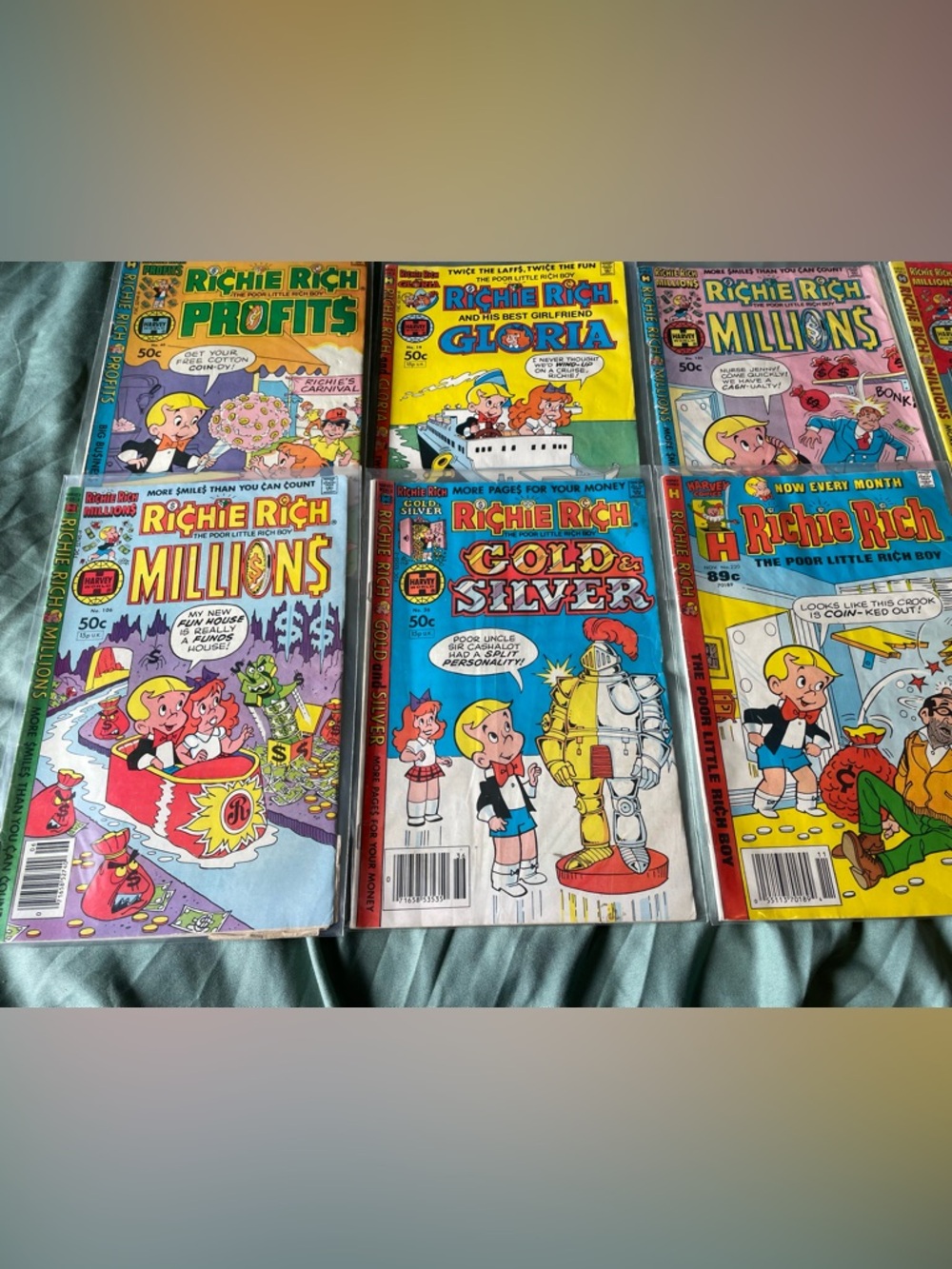 VINTAGE | Bundle of 10 Richie Rich Conics - Picture 2 of 6